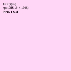 #FFD6F6 - Pink Lace Color Image